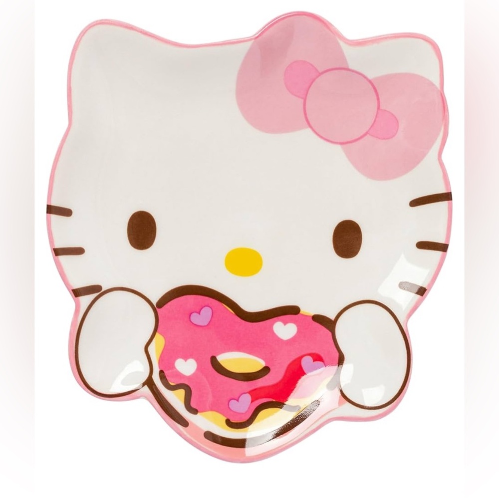 Silver Buffalo Hello Kitty Sculpted Ceramic Spoon Rest